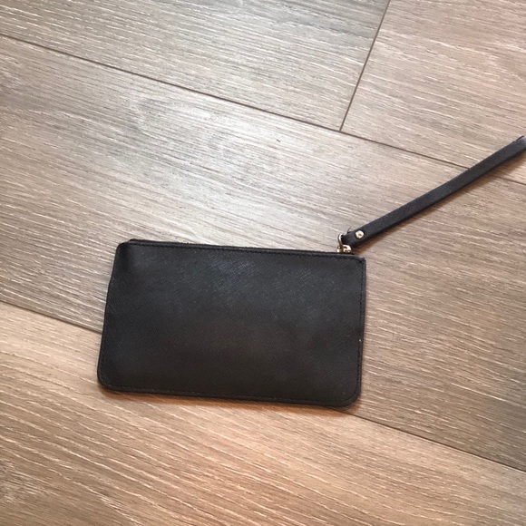 Kate Spade Bee Mika’s Pond Black Saffiano Leather Wristlet/Wallet - Picture 10 of 10